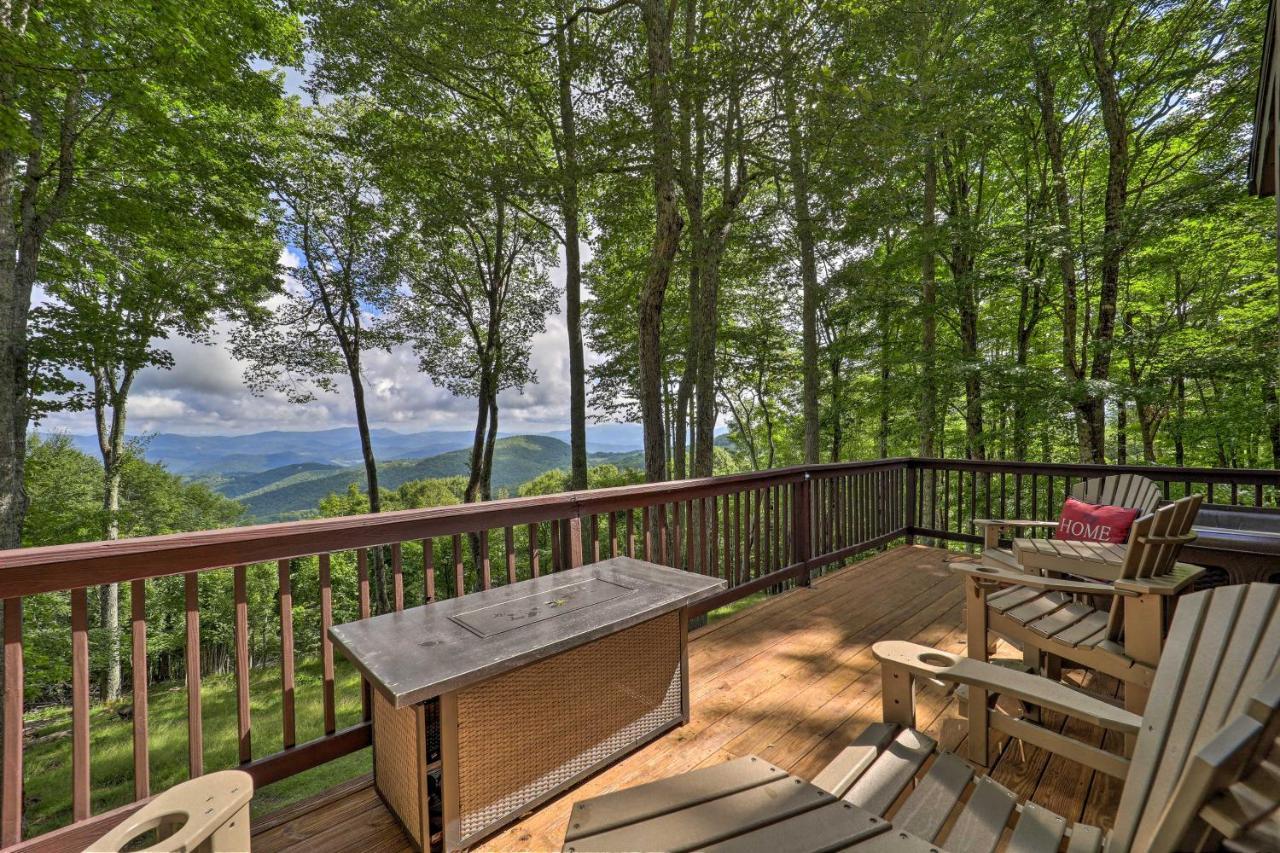 Beech Mountain Cabin Retreat With Hot Tub And Views! Екстериор снимка