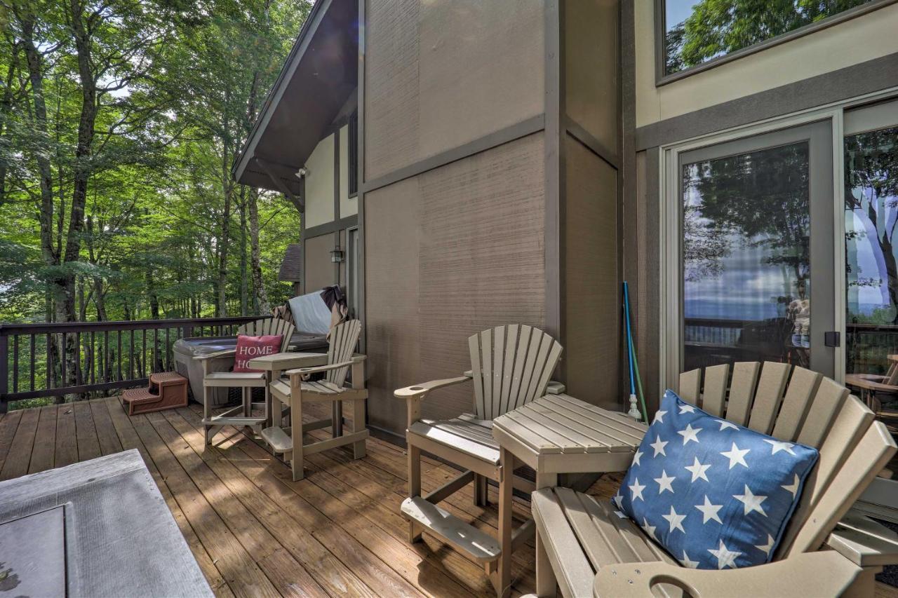 Beech Mountain Cabin Retreat With Hot Tub And Views! Екстериор снимка