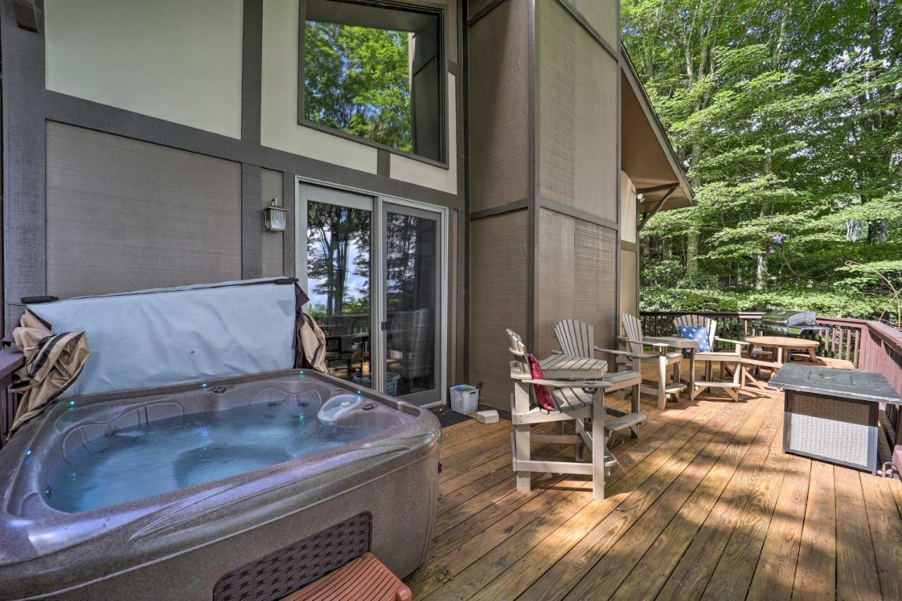 Beech Mountain Cabin Retreat With Hot Tub And Views! Екстериор снимка