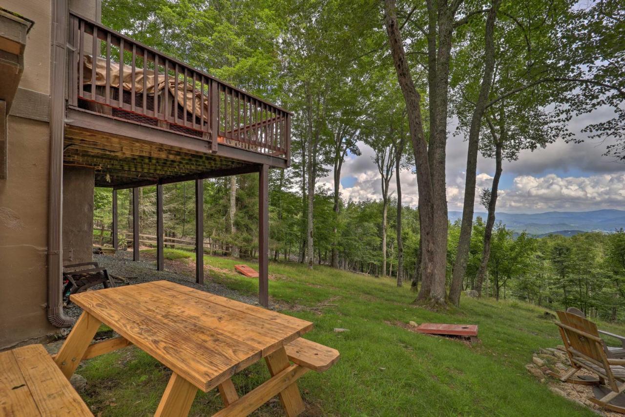 Beech Mountain Cabin Retreat With Hot Tub And Views! Екстериор снимка
