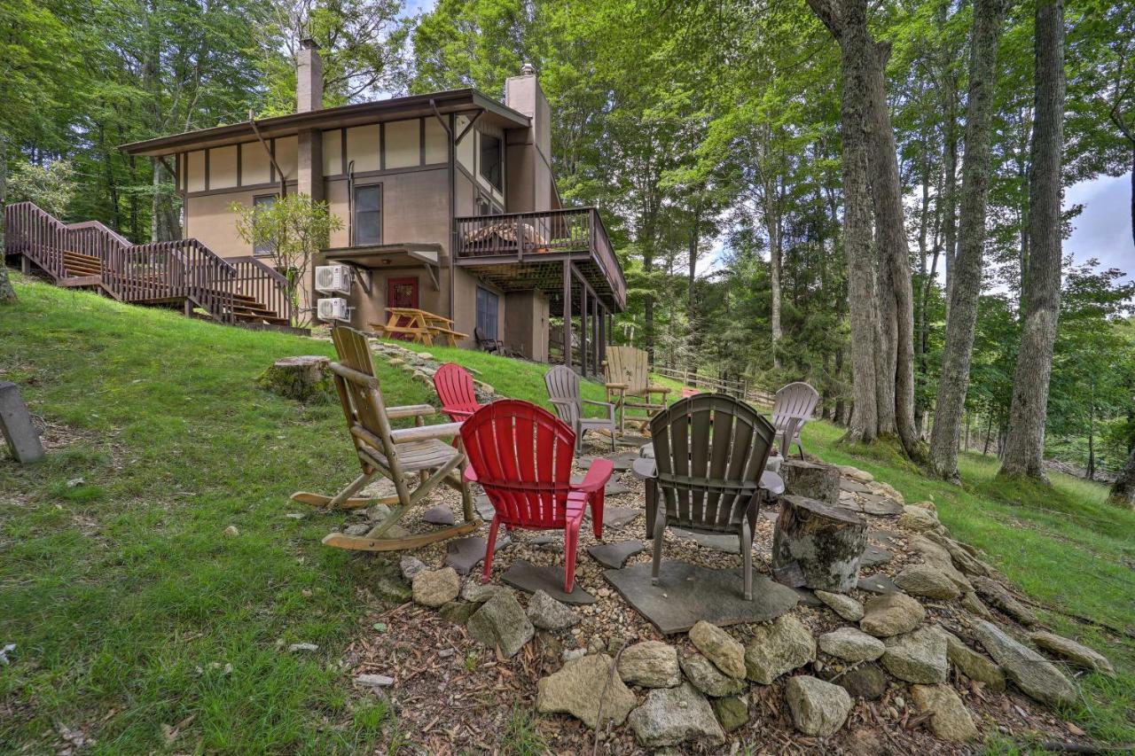 Beech Mountain Cabin Retreat With Hot Tub And Views! Екстериор снимка