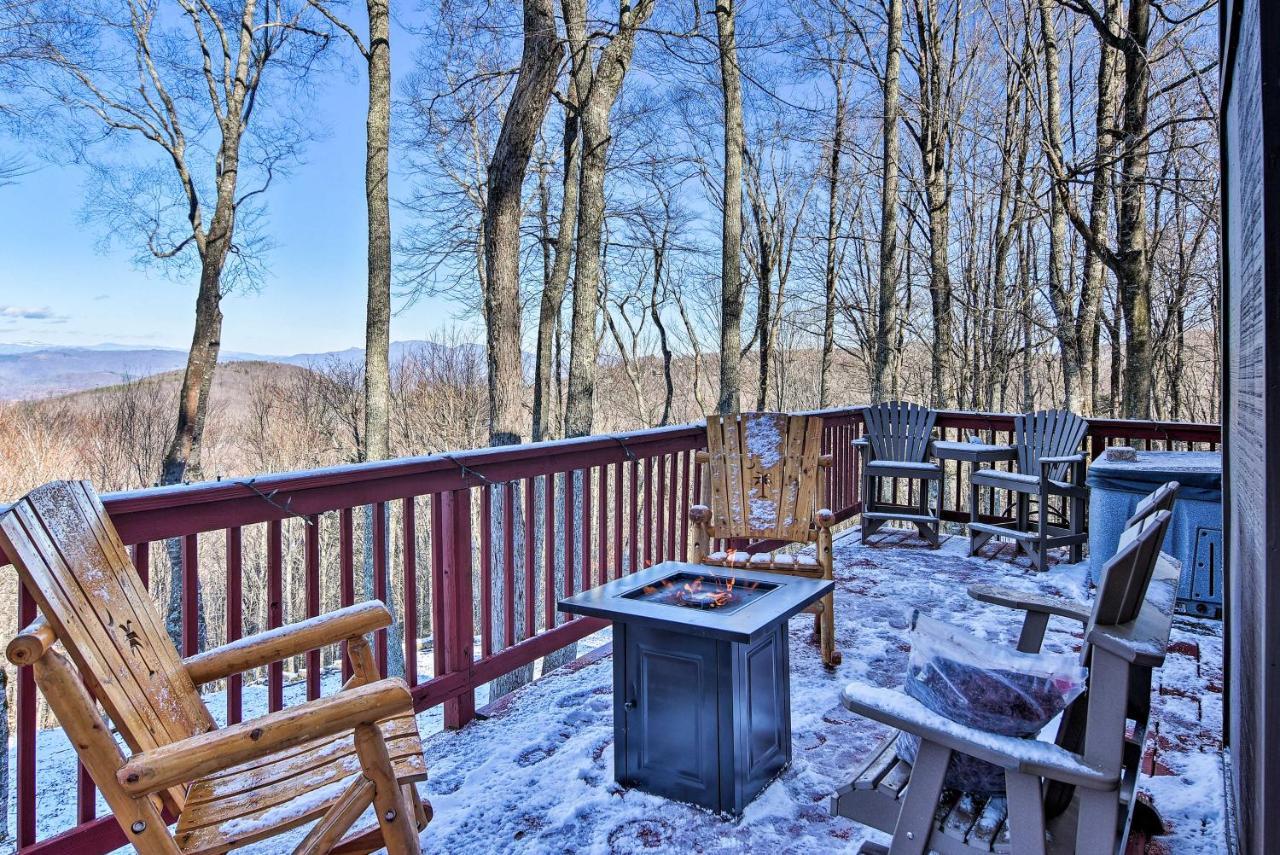Beech Mountain Cabin Retreat With Hot Tub And Views! Екстериор снимка